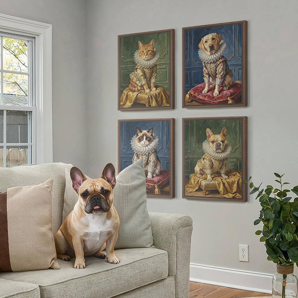 Majestic Beast - Custom Portrait Canvas for Pets-2 product photo