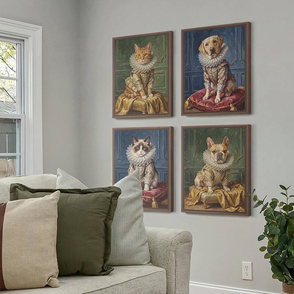 Majestic Beast - Custom Portrait Canvas for Pets-2 Majestic Beast - Custom Portrait Canvas for Pets-2 product photo