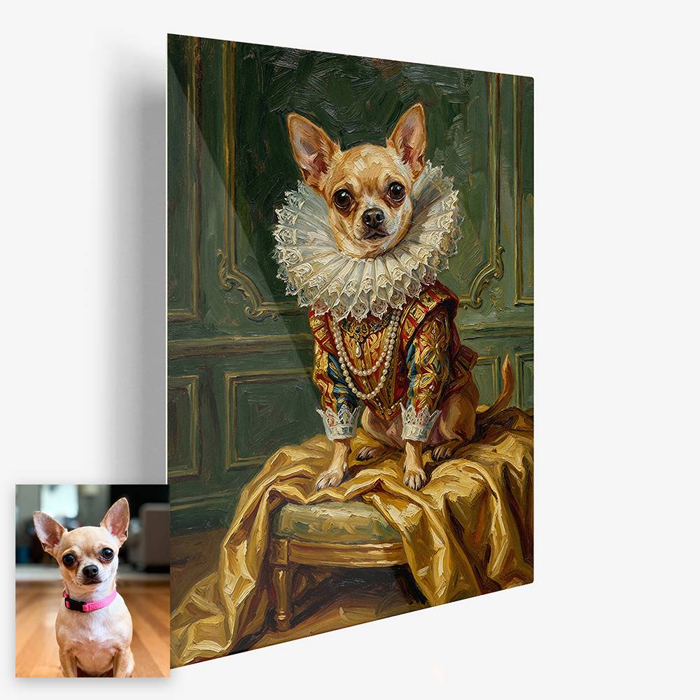 Majestic Beast - Custom Portrait Metal for Pets-7 product photo