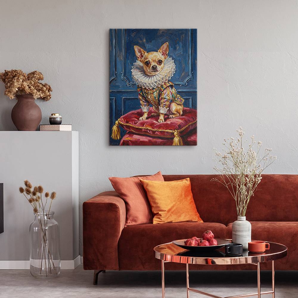 Majestic Beast - Custom Portrait Metal for Pets-1 product photo