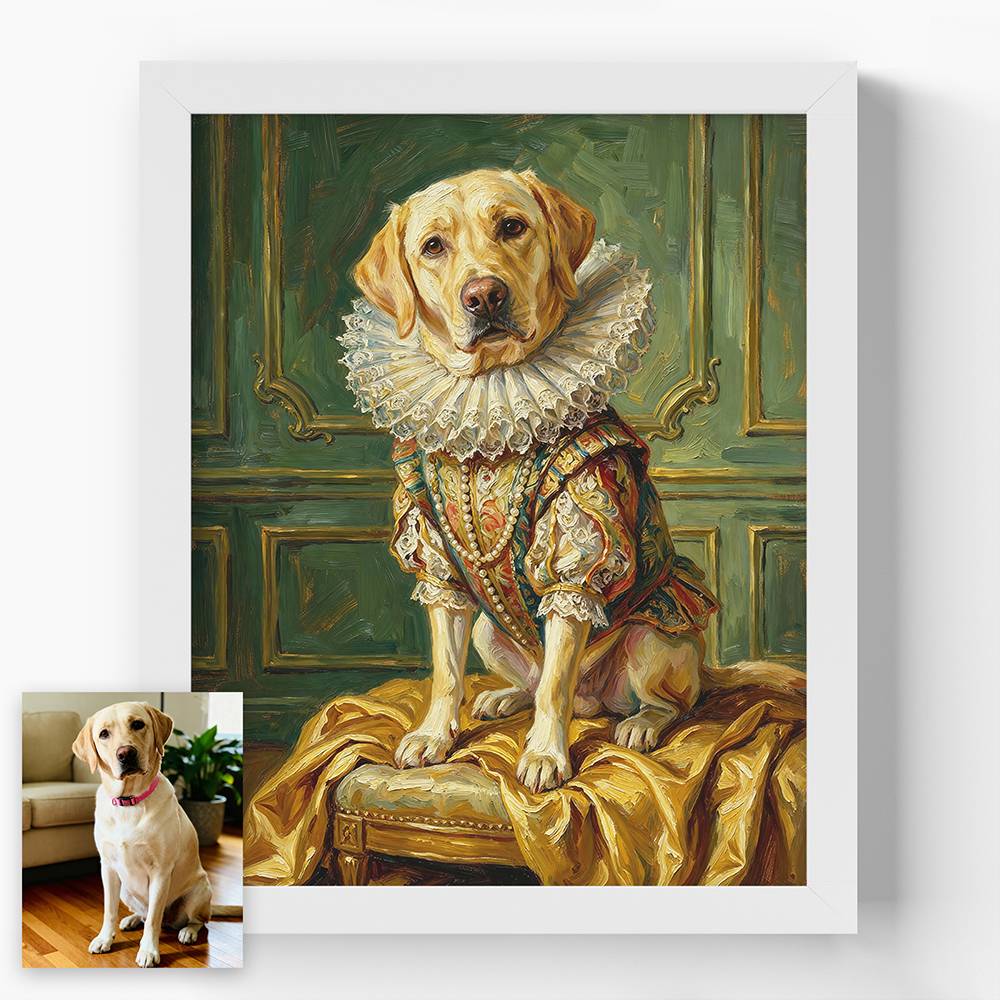 Majestic Beast - Custom Portrait Print for Pets-6 product photo
