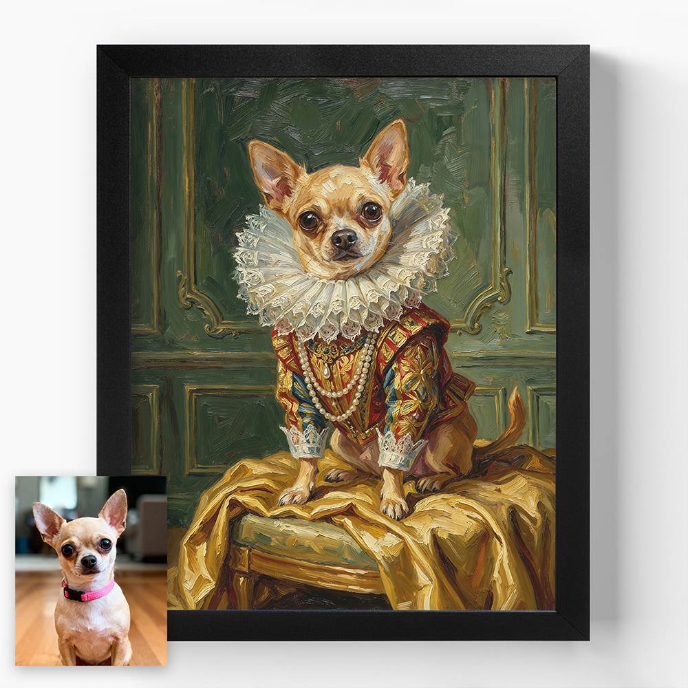 Majestic Beast - Custom Portrait Print for Pets-9 product photo
