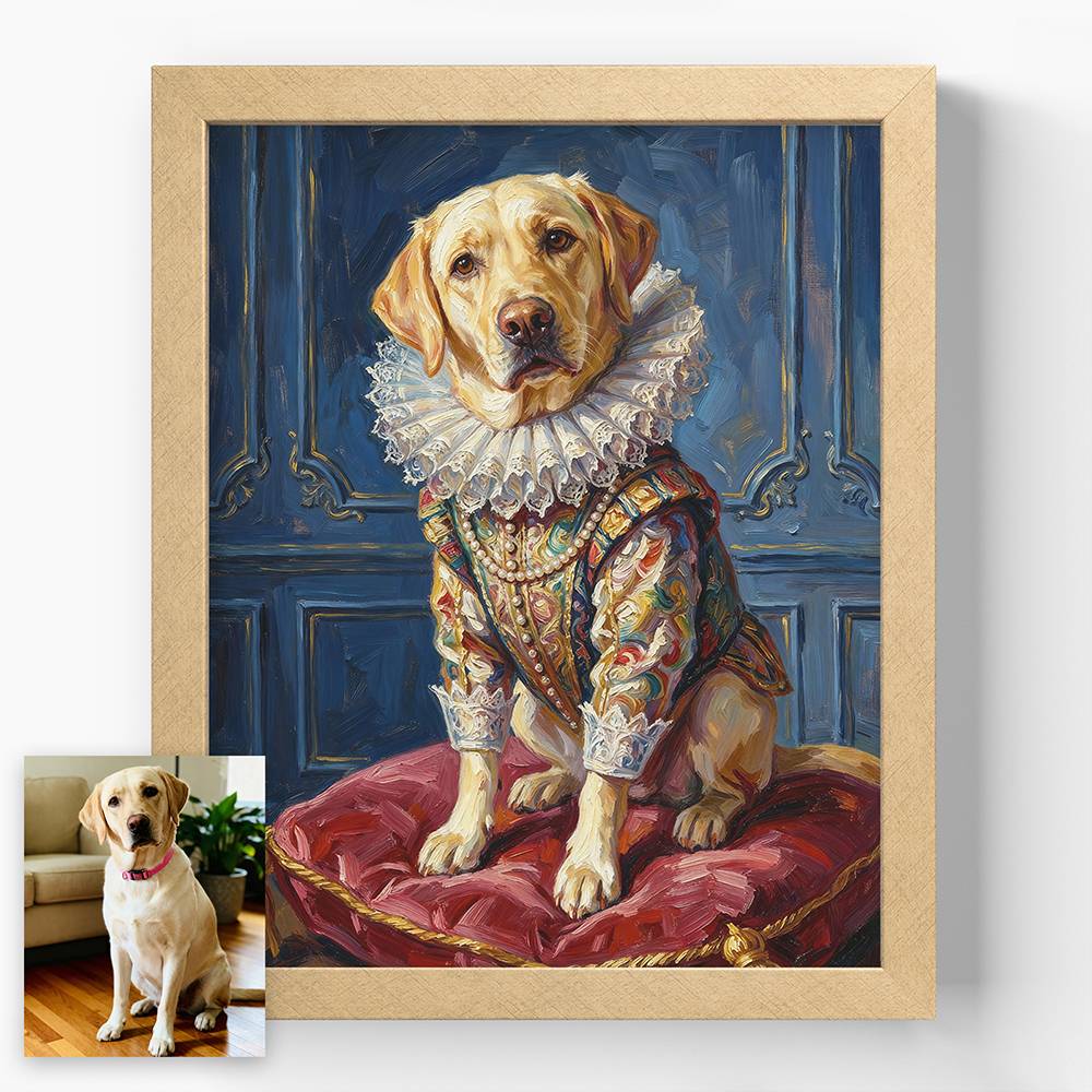 Majestic Beast - Custom Portrait Print for Pets-5 product photo
