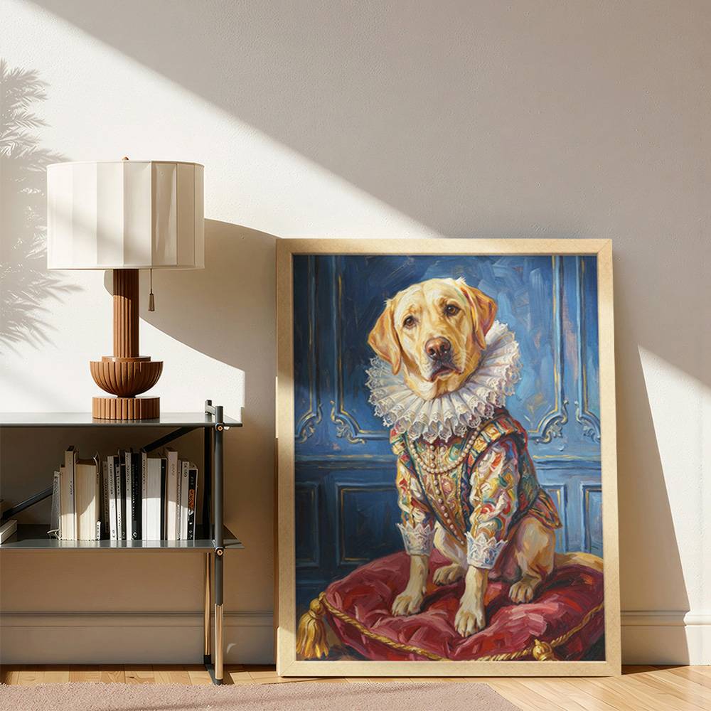 Majestic Beast - Custom Portrait Print for Pets-1 product photo