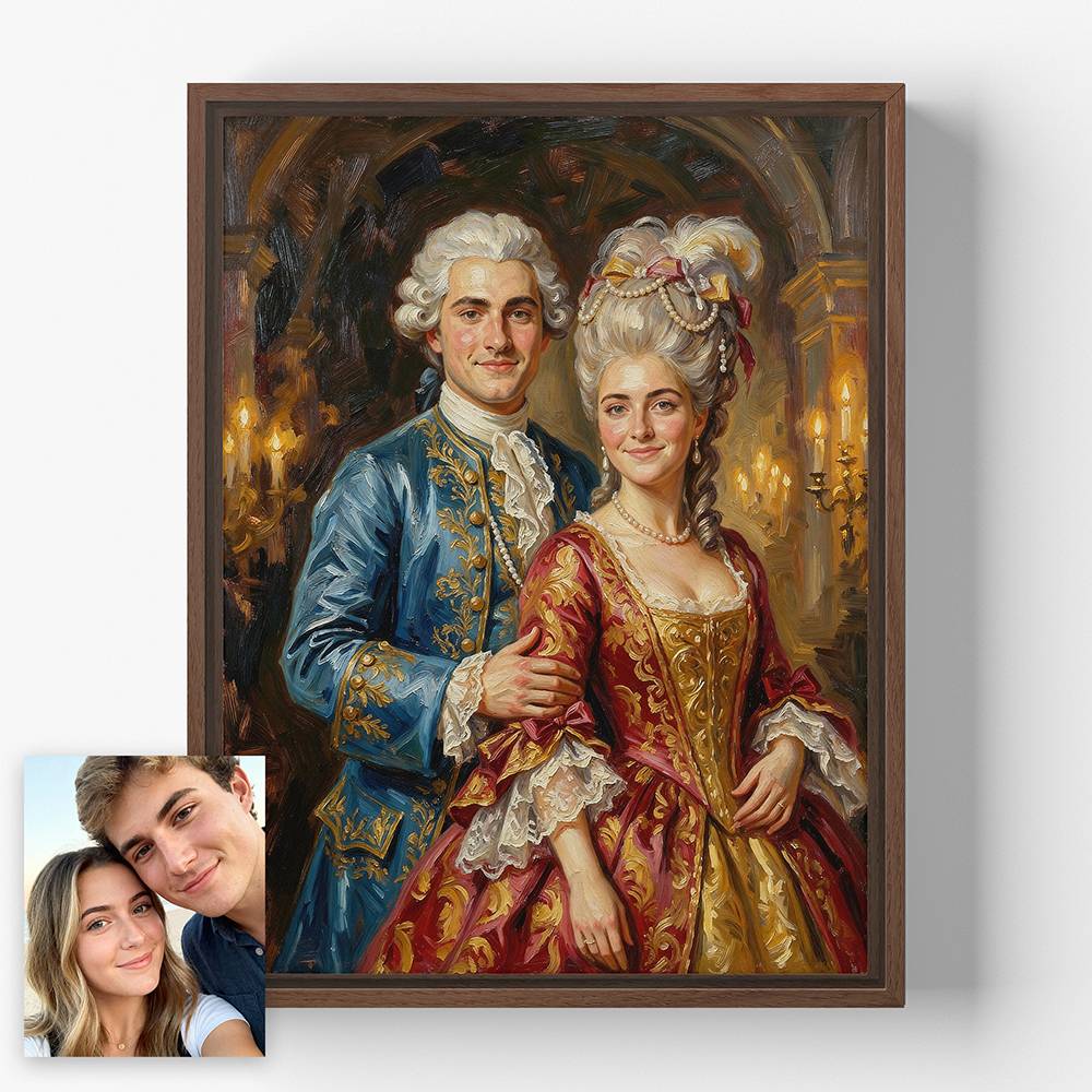 Majestic Monarchs - Custom Portrait Canvas-6 Majestic Monarchs - Custom Portrait Canvas-6 product photo