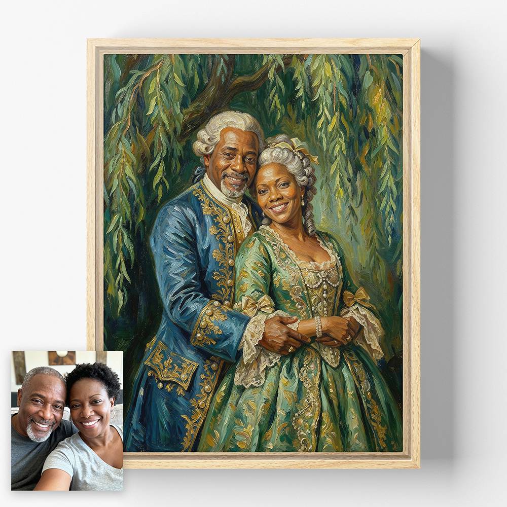 Majestic Monarchs - Custom Portrait Canvas-4 Majestic Monarchs - Custom Portrait Canvas-4 product photo