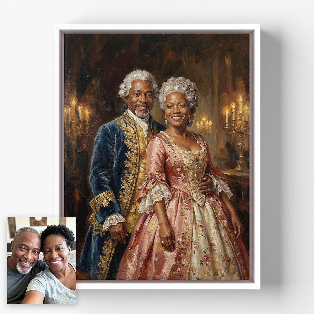 Majestic Monarchs - Custom Portrait Canvas-3 Majestic Monarchs - Custom Portrait Canvas-3 product photo