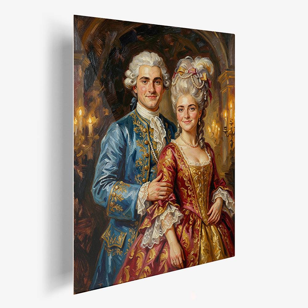 Majestic Monarchs - Custom Portrait Metal-4 Majestic Monarchs - Custom Portrait Metal-4 product photo