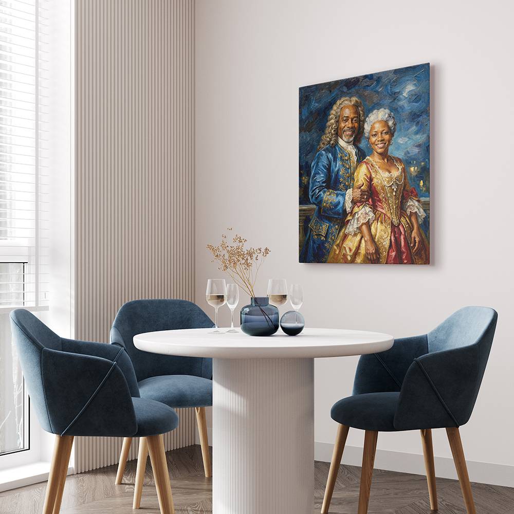 Majestic Monarchs - Custom Portrait Metal-3 Majestic Monarchs - Custom Portrait Metal-3 product photo