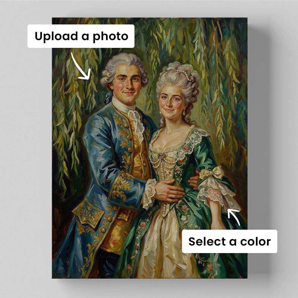 Majestic Monarchs - Custom Portrait Metal-1 Majestic Monarchs - Custom Portrait Metal-1 product photo