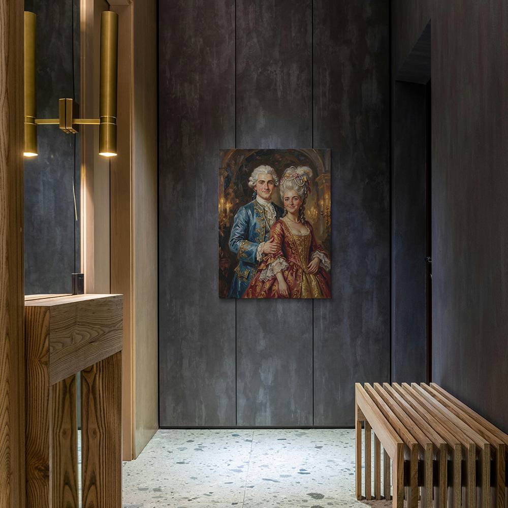 Majestic Monarchs - Custom Portrait Metal-6 Majestic Monarchs - Custom Portrait Metal-6 product photo