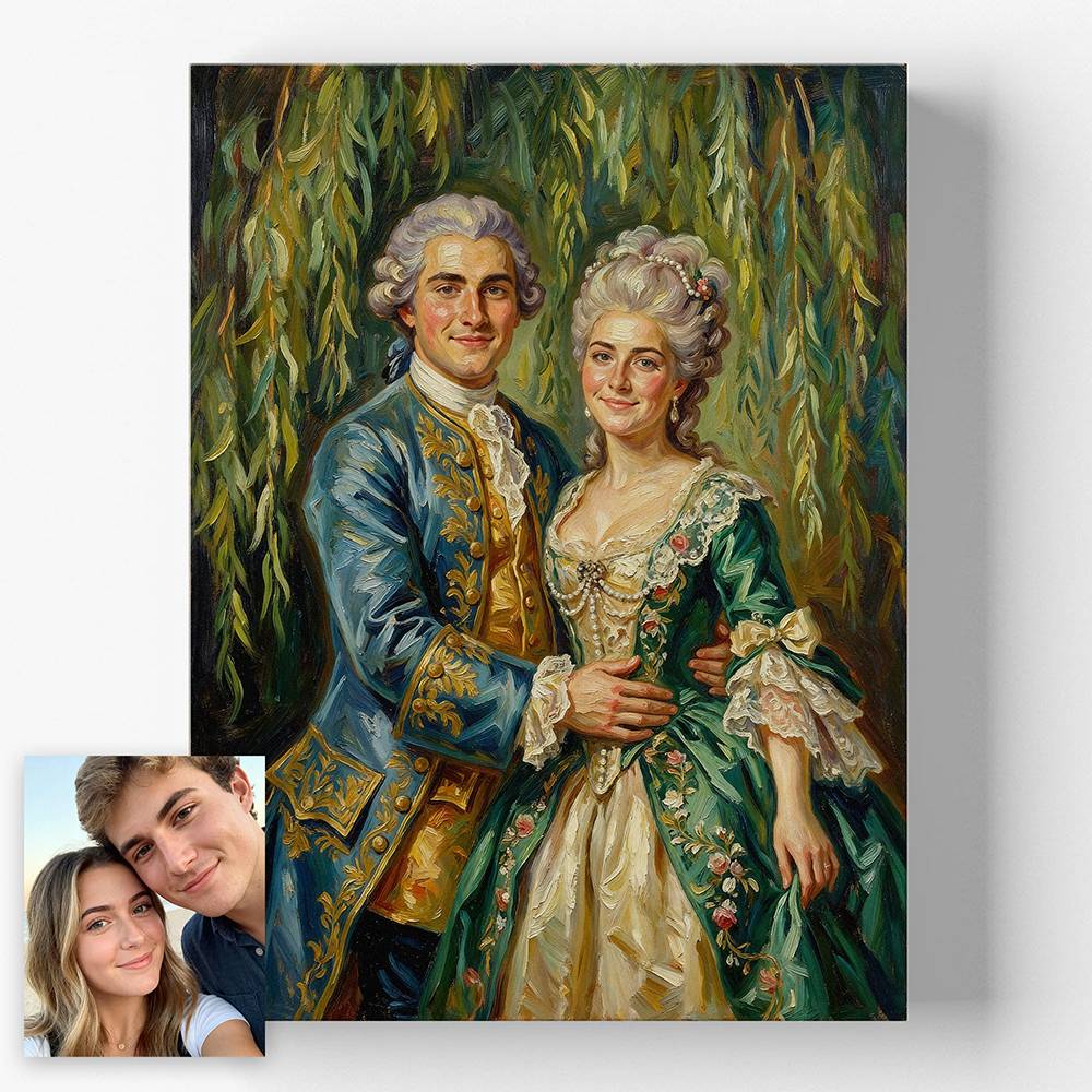 Majestic Monarchs - Custom Portrait Metal-8 Majestic Monarchs - Custom Portrait Metal-8 product photo