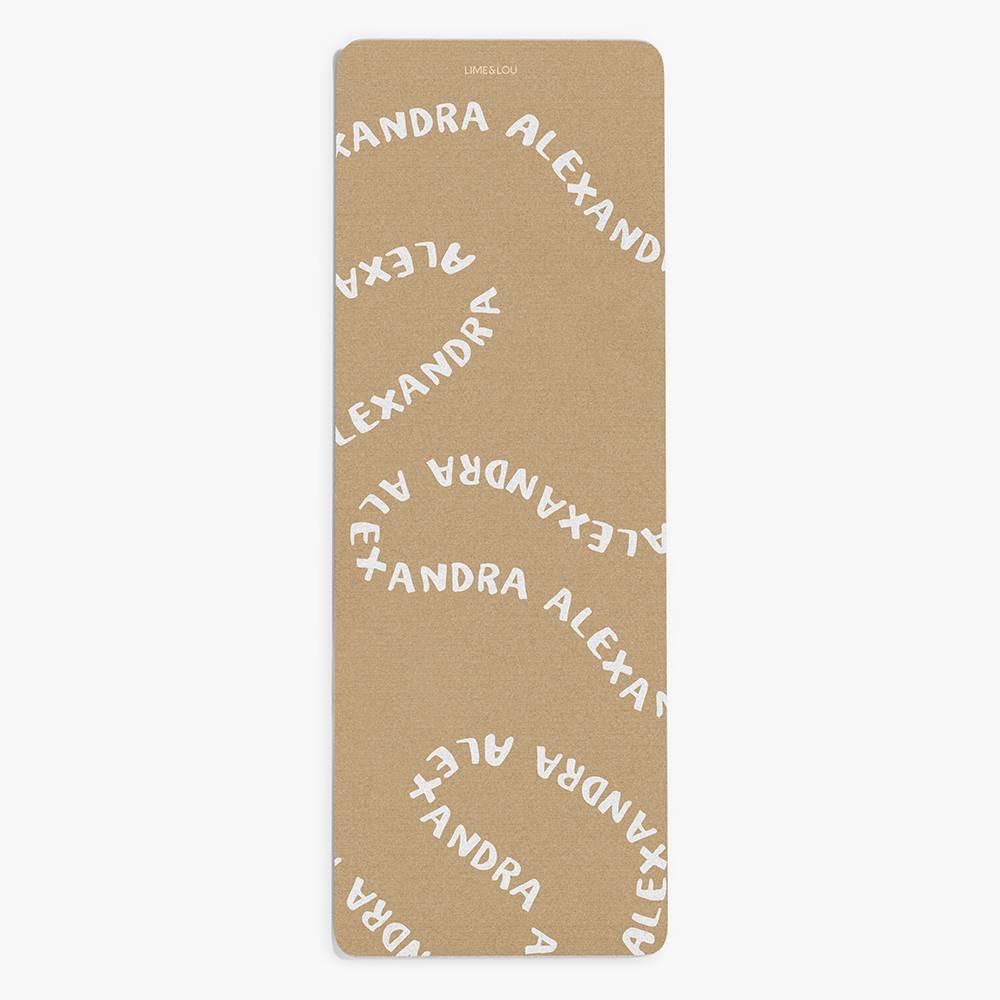 Mind Lines - Custom Name Yoga Mat-7 Mind Lines - Custom Name Yoga Mat-7 product photo