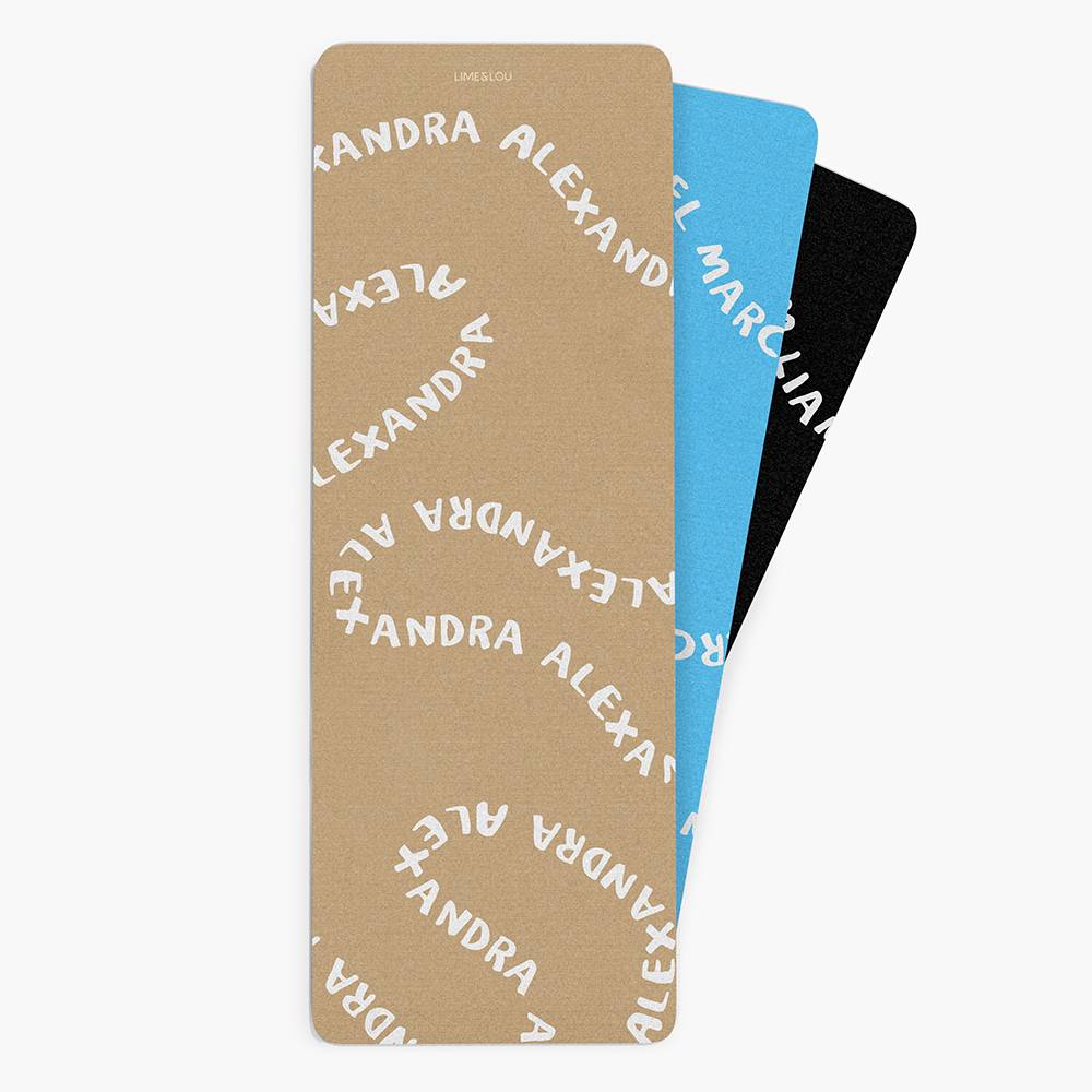 Mind Lines - Custom Name Yoga Mat-9 Mind Lines - Custom Name Yoga Mat-9 product photo