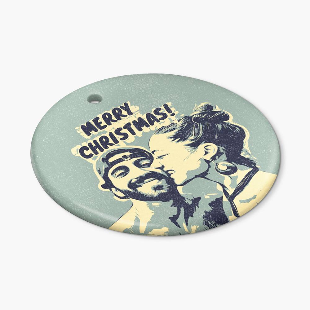 Pop Your Memories Personalized Ceramic Ornament-8 Pop Your Memories Personalized Ceramic Ornament-8 product photo