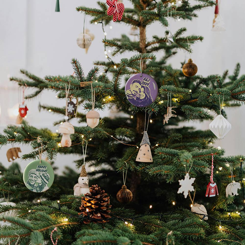 Pop Your Memories Personalized Ceramic Ornament-9 Pop Your Memories Personalized Ceramic Ornament-9 product photo