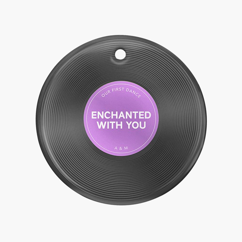 Music Memories Personalized Ceramic Ornament Set of Six-2 product photo