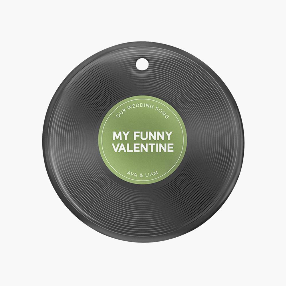 Music Memories Personalized Ceramic Ornament Set of Three-10 product photo