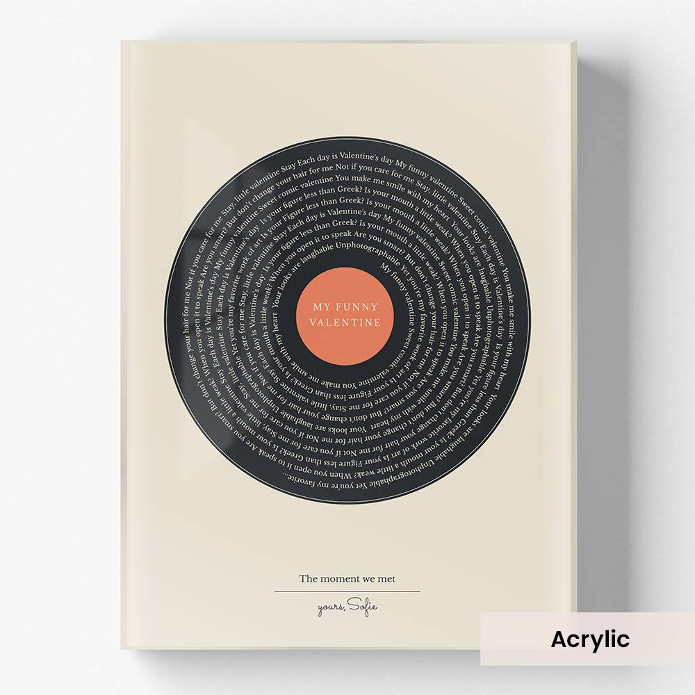 Music Memories Custom Wall Art-5 product photo