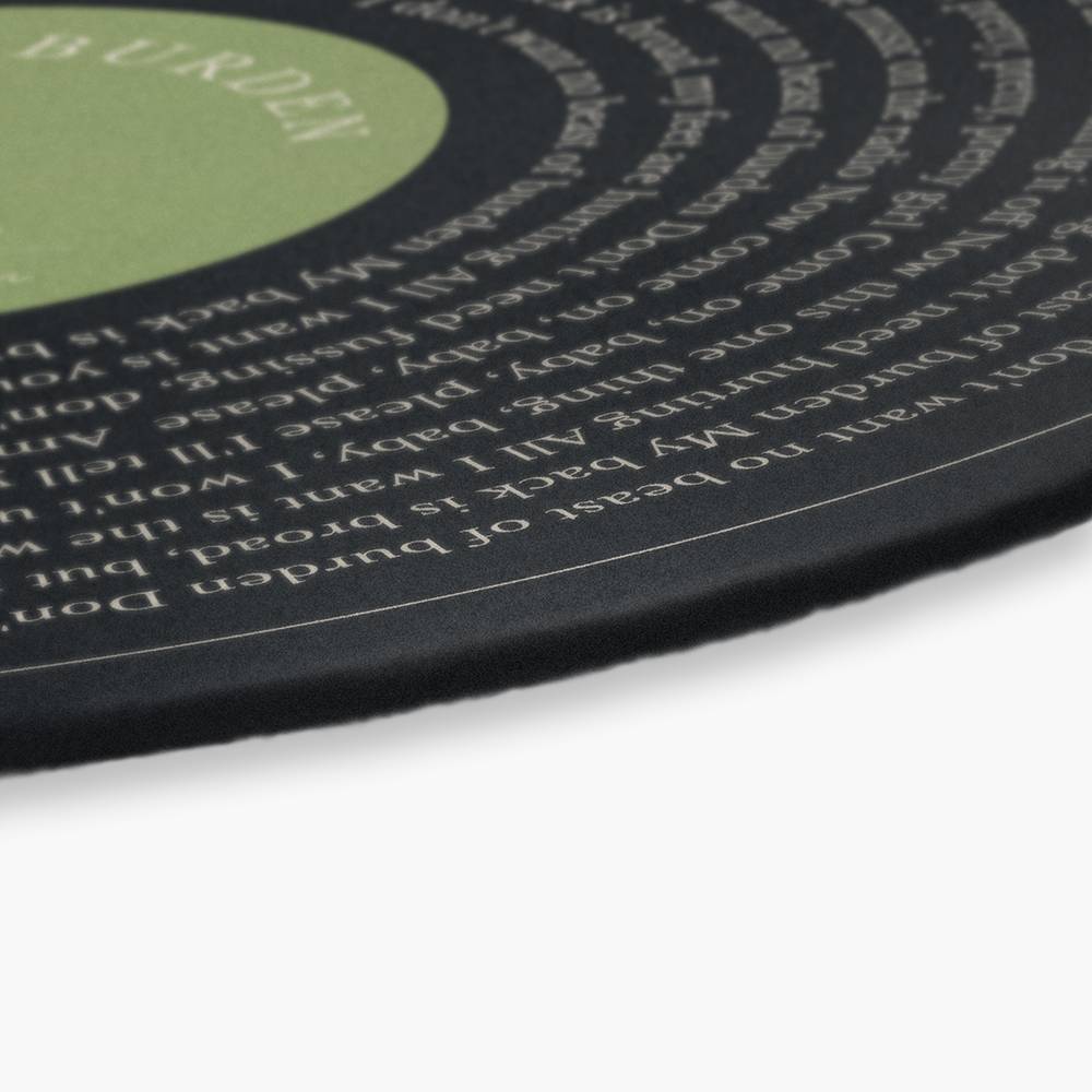 Music Memories Custom Slipmat-10 Music Memories Custom Slipmat-10 product photo