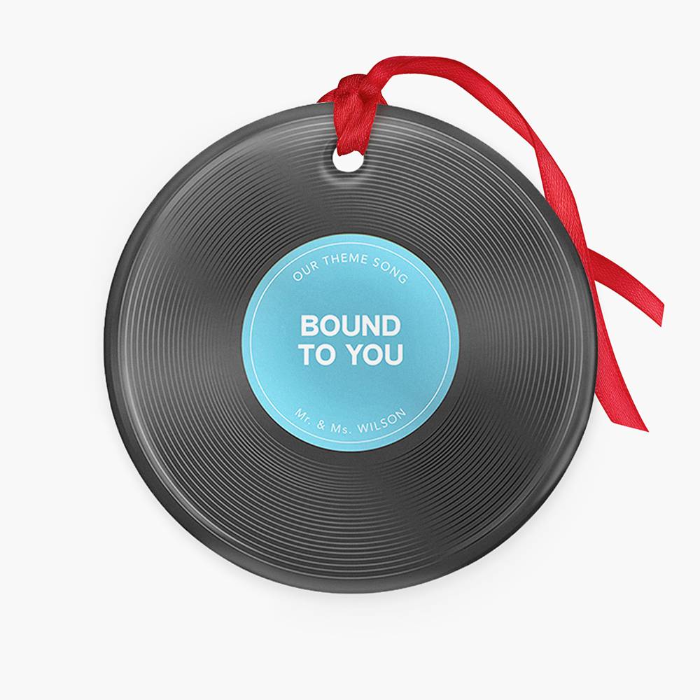 Music Memories Personalized Ceramic Ornament-4 product photo