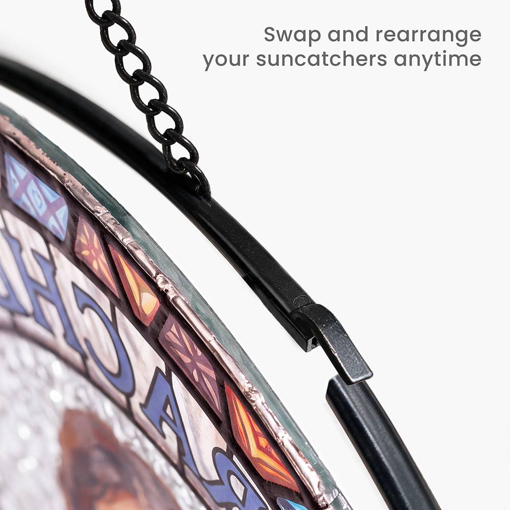 My Little Sunshines – Custom Multi-Portrait Suncatcher-10 product photo