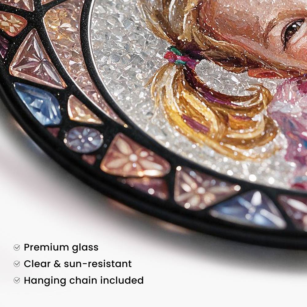 My Little Sunshines – Custom Multi-Portrait Suncatcher-7 My Little Sunshines – Custom Multi-Portrait Suncatcher-7 product photo