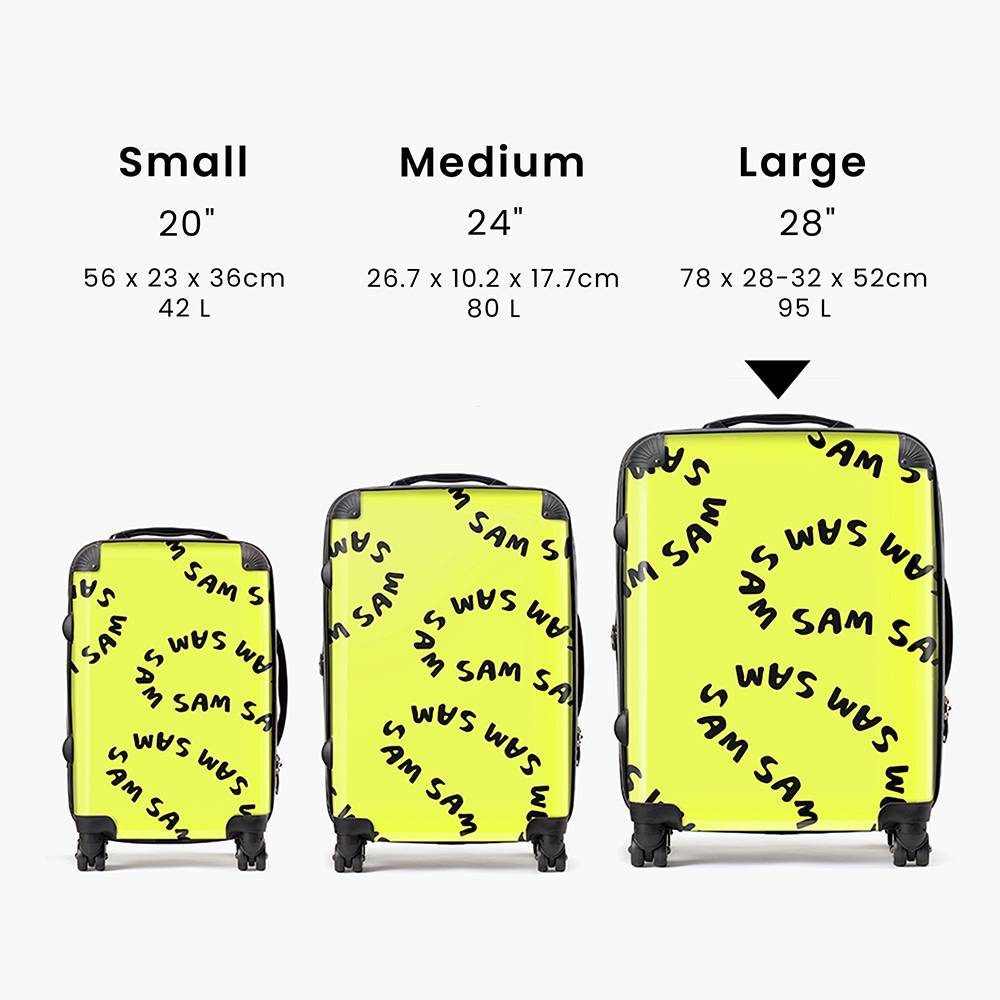 Name Tag - Custom Large Check-In Suitcase-5 Name Tag - Custom Large Check-In Suitcase-5 product photo
