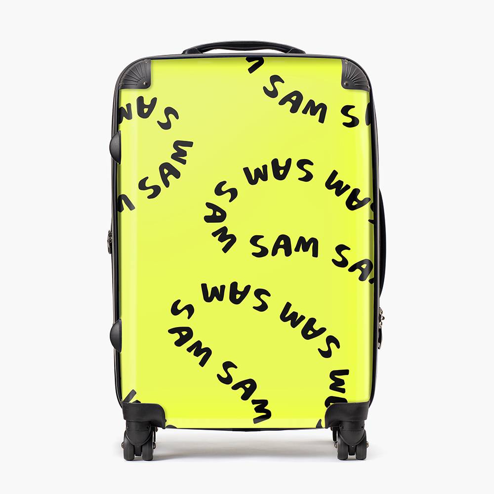 Name Tag - Custom Medium Check-In Suitcase-3 Name Tag - Custom Medium Check-In Suitcase-3 product photo