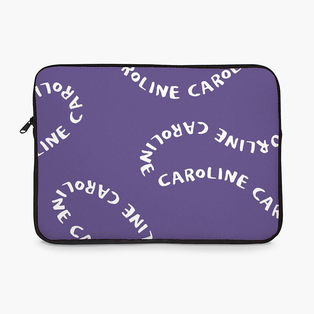 Name Twist - Custom Laptop Sleeve-1 Name Twist - Custom Laptop Sleeve-1 product photo