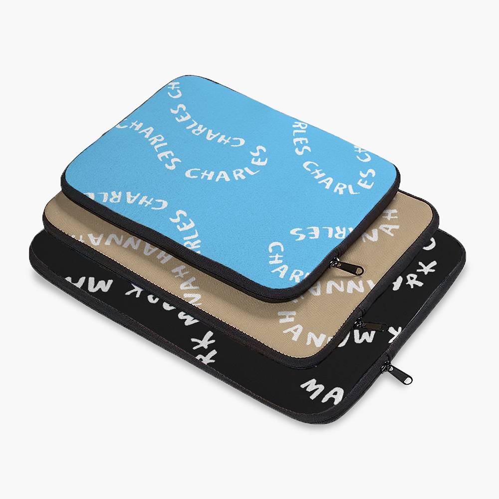 Name Twist - Custom Laptop Sleeve-4 Name Twist - Custom Laptop Sleeve-4 product photo
