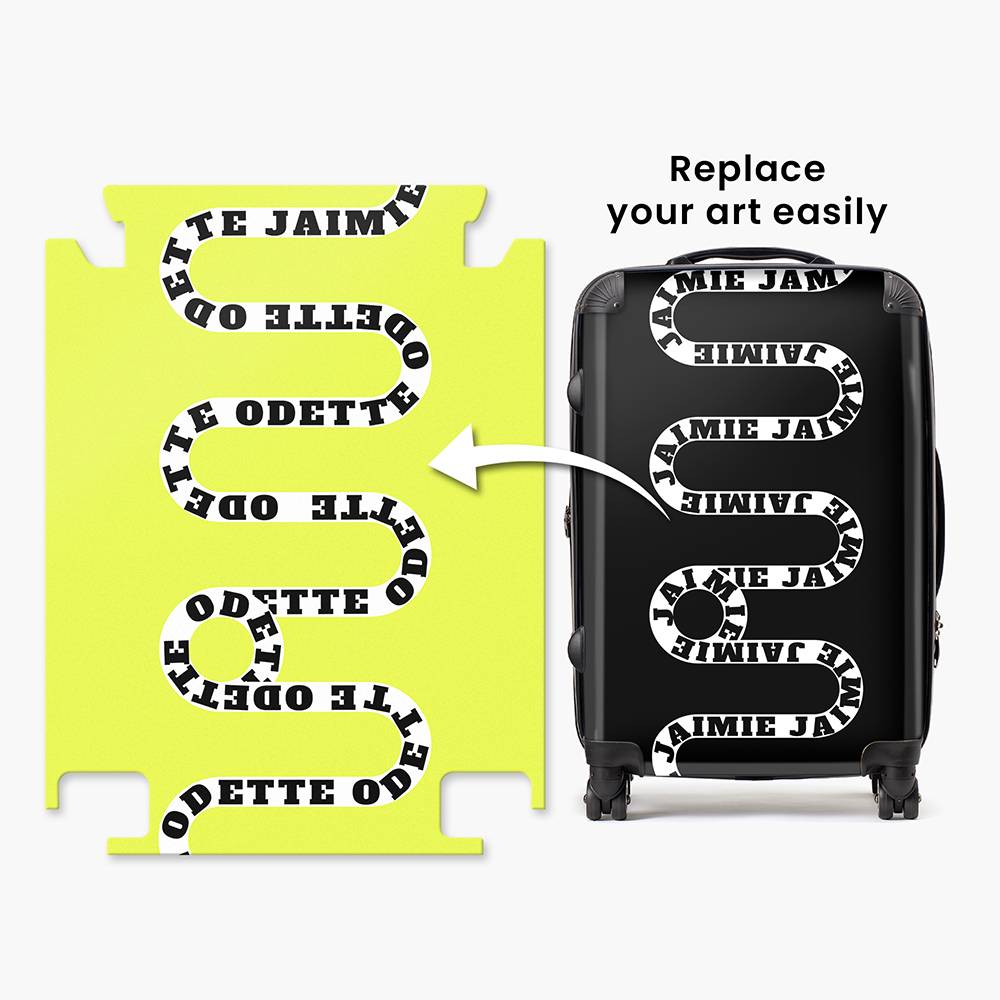 Name Twist - Custom Medium Check-In Insert-2 Name Twist - Custom Medium Check-In Insert-2 product photo