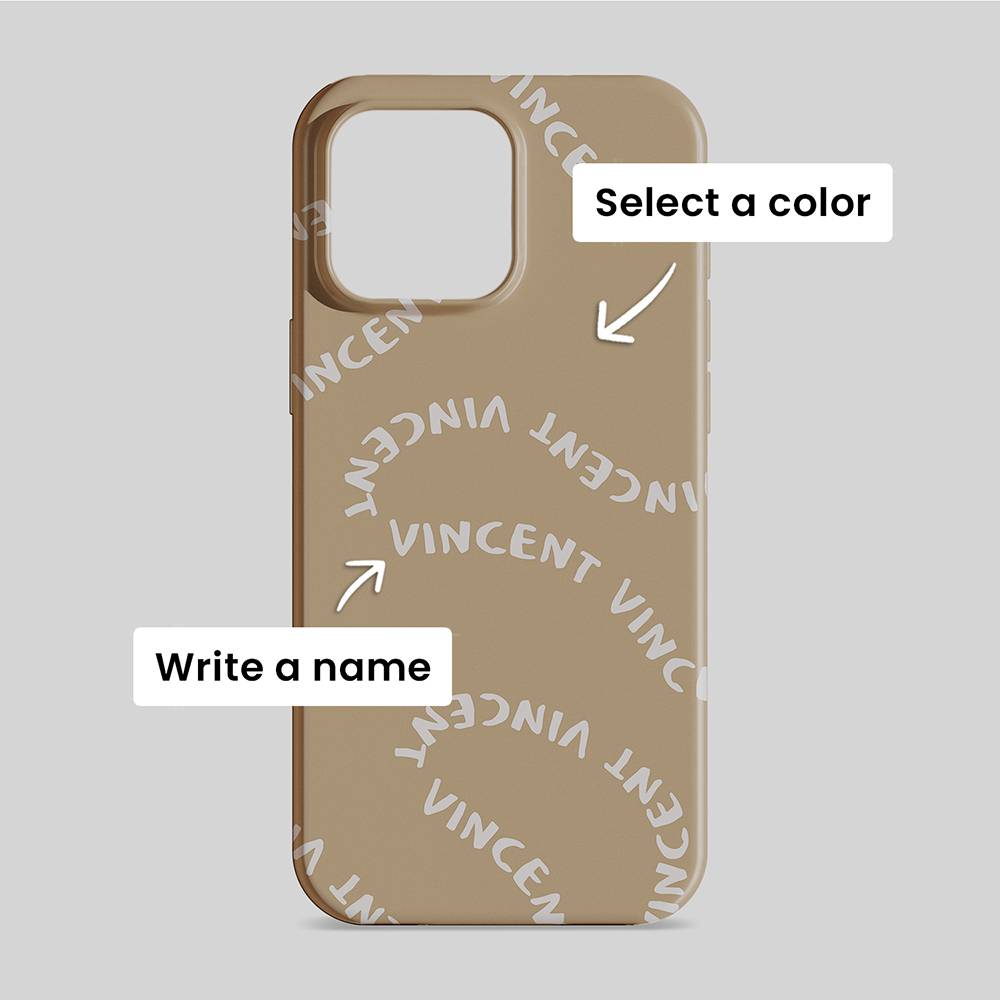 Name Twist - Custom Phone Case-9 product photo