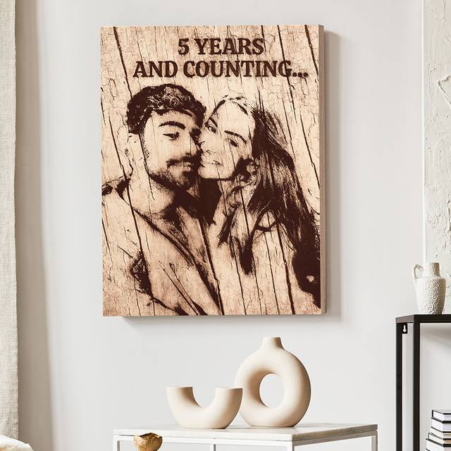 Burned impressions custom wood wall art lime lou