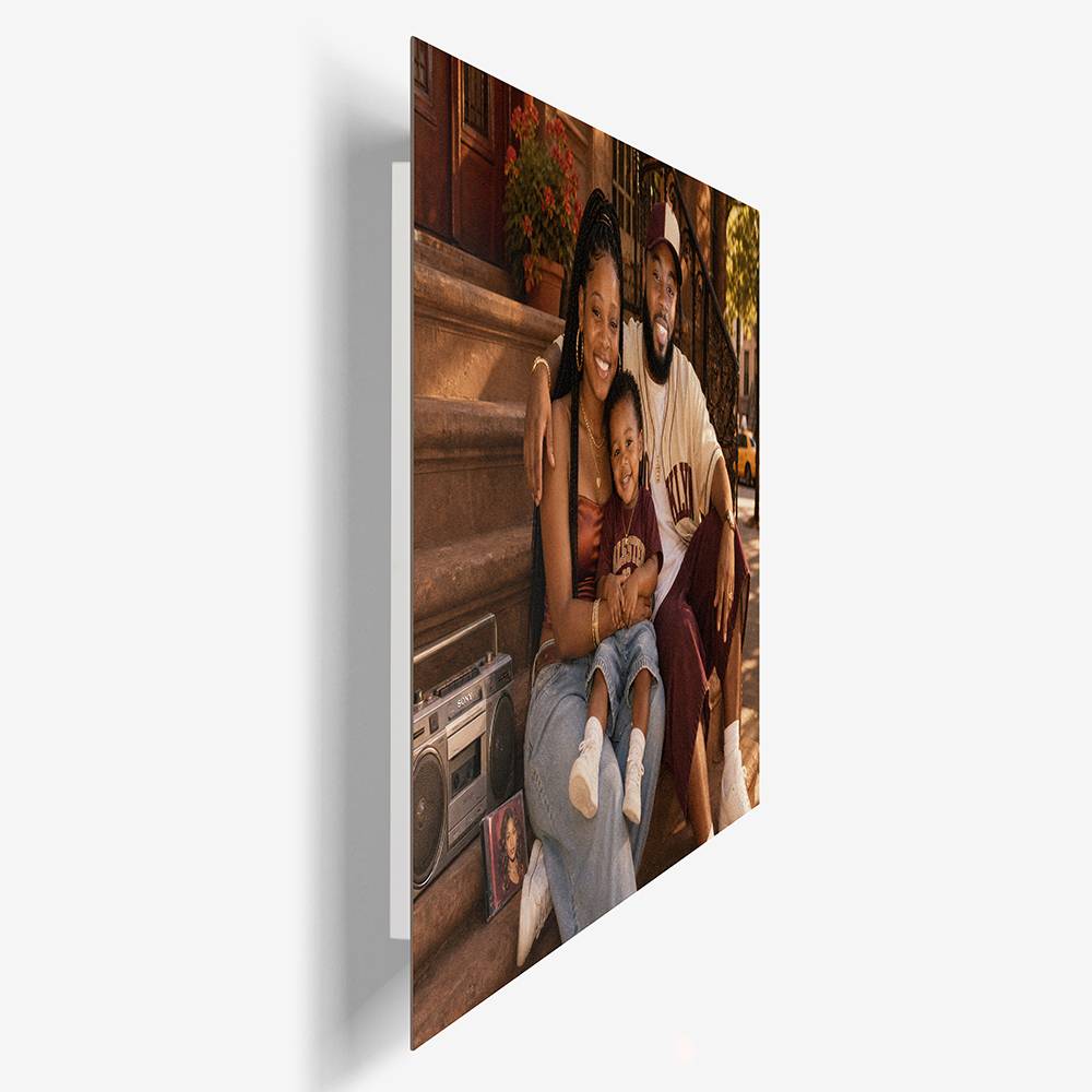 Neon Streets – Custom Portrait Metal-7 product photo