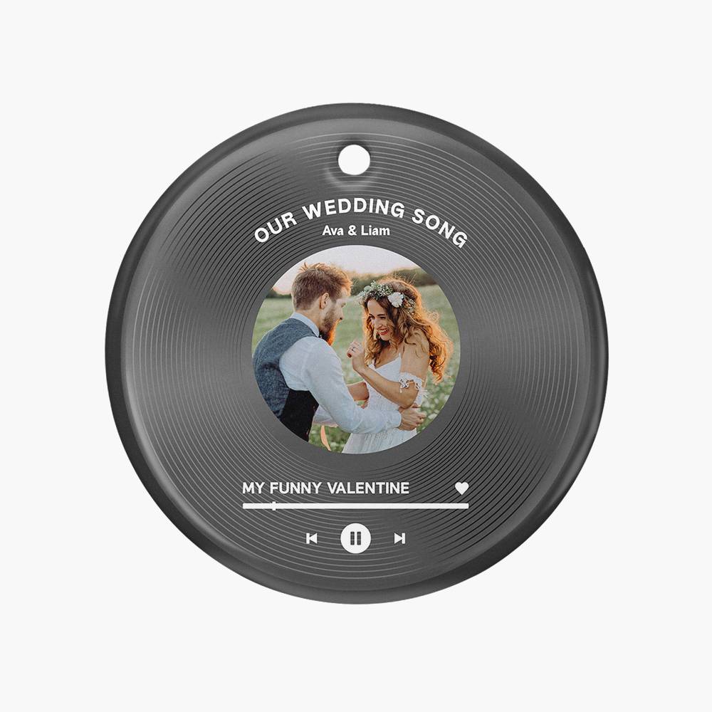 Our Special Song Personalized Ceramic Ornament-7 product photo