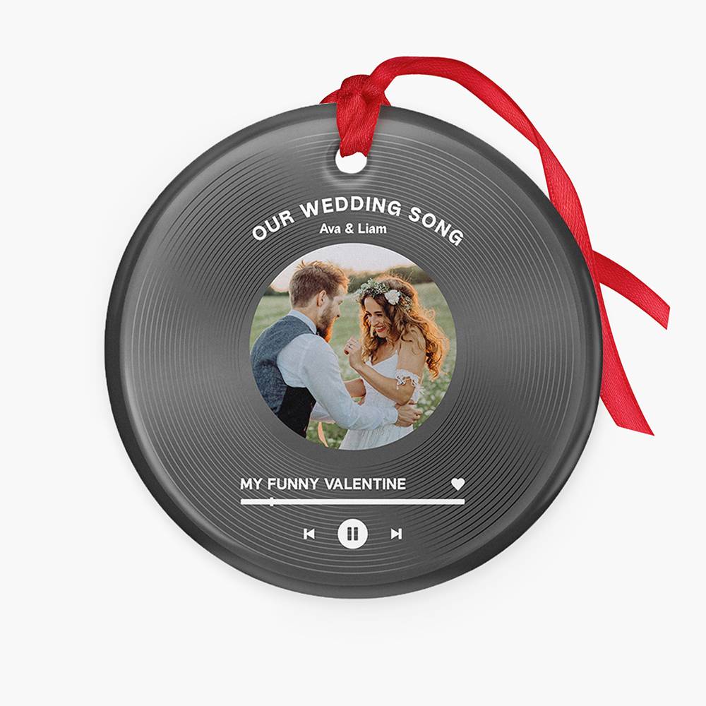 Our Special Song Personalized Ceramic Ornament-2 product photo