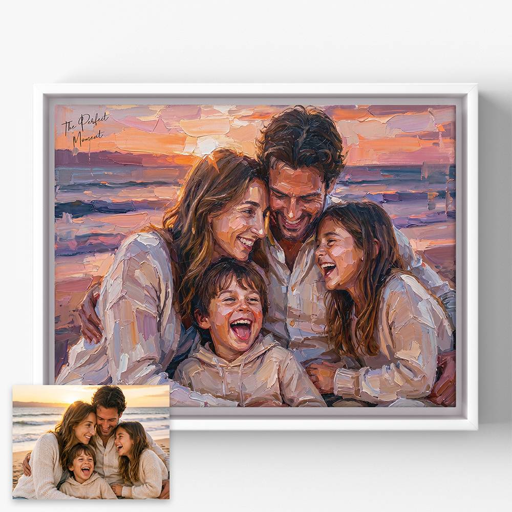 Painted to Perfection - Custom Oil Painting Portrait Canvas-1 Painted to Perfection - Custom Oil Painting Portrait Canvas-1 product photo
