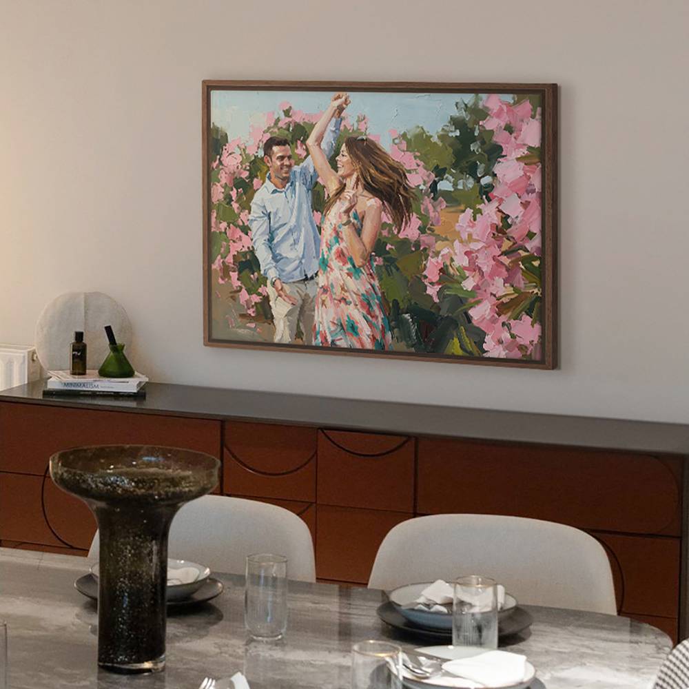 Painted to Perfection - Custom Oil Painting Portrait Canvas-7 product photo