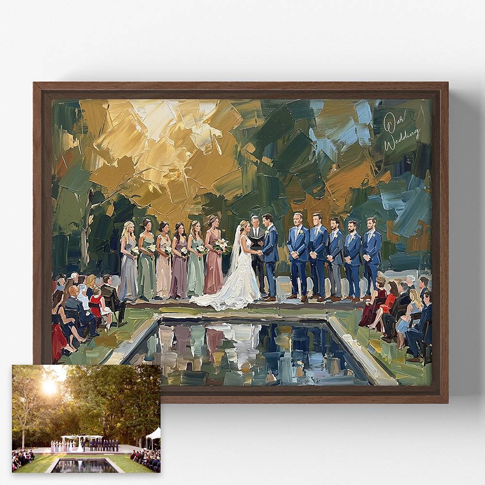 Painted to Perfection - Custom Oil Painting Portrait Canvas-3 Painted to Perfection - Custom Oil Painting Portrait Canvas-3 product photo