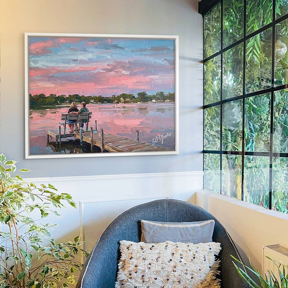 Painted to Perfection - Custom Oil Painting Portrait Canvas-2 Painted to Perfection - Custom Oil Painting Portrait Canvas-2 product photo