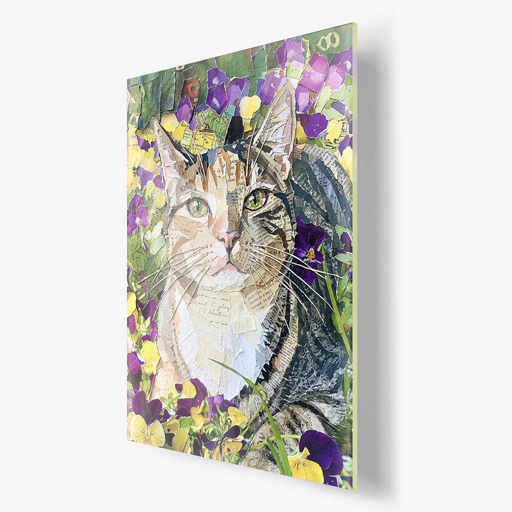Paper Craft - Custom Pet Collage Portrait Acrylic-5 Paper Craft - Custom Pet Collage Portrait Acrylic-5 product photo