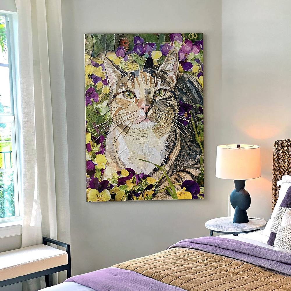 Paper Craft - Custom Pet Collage Portrait Metal-5 Paper Craft - Custom Pet Collage Portrait Metal-5 product photo