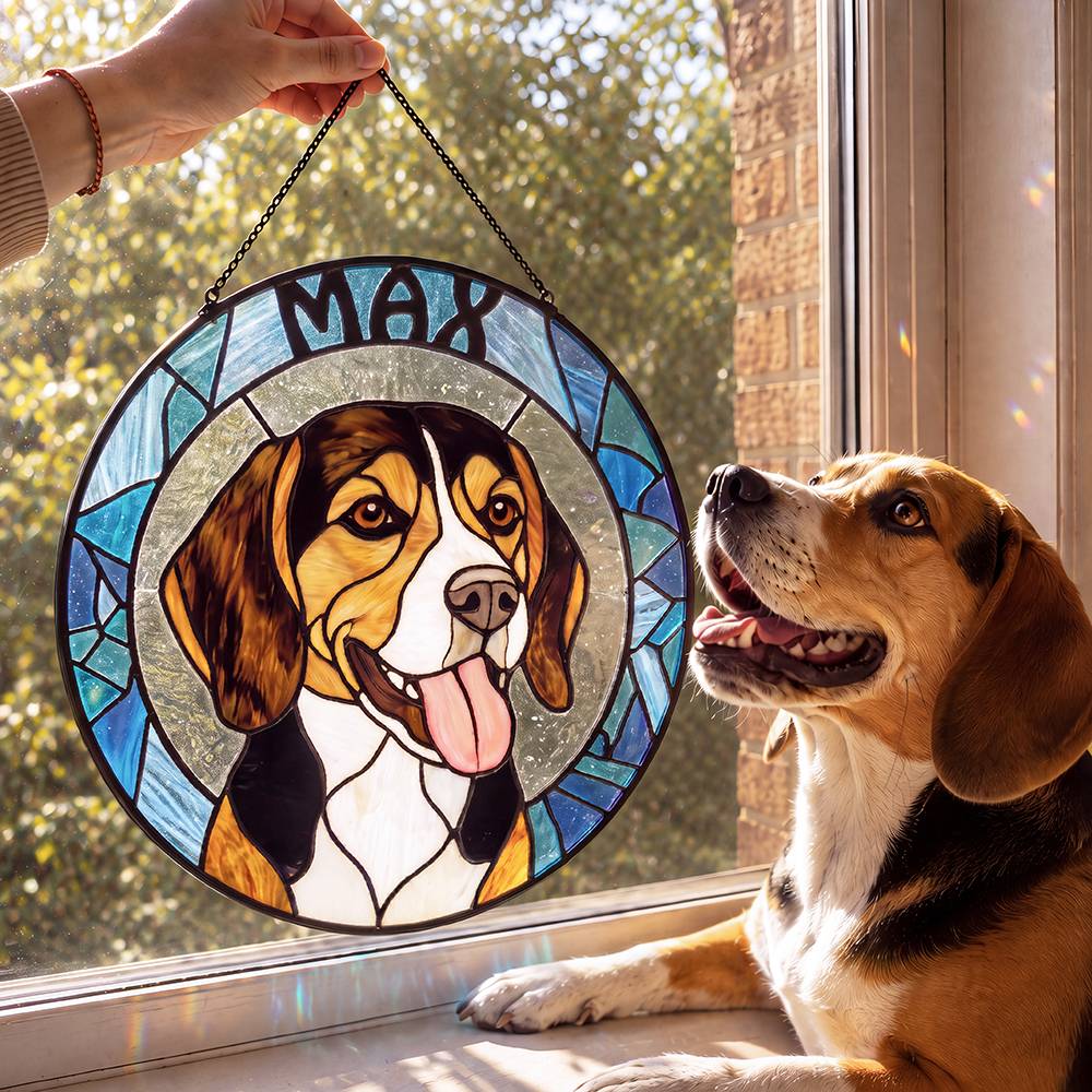 Paws of Light – Custom Pet Suncatcher-1 Paws of Light – Custom Pet Suncatcher-1 product photo