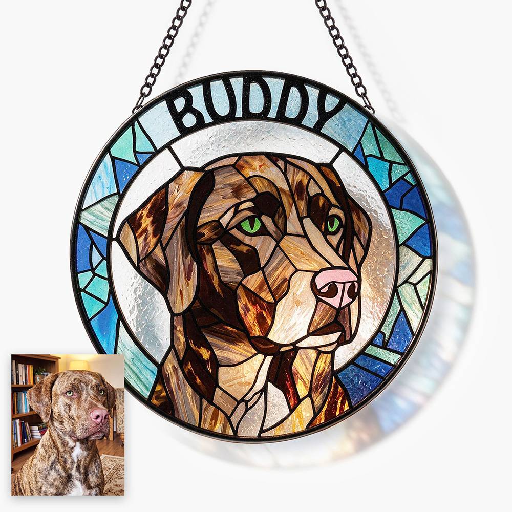 Paws of Light – Custom Pet Suncatcher-3 Paws of Light – Custom Pet Suncatcher-3 product photo