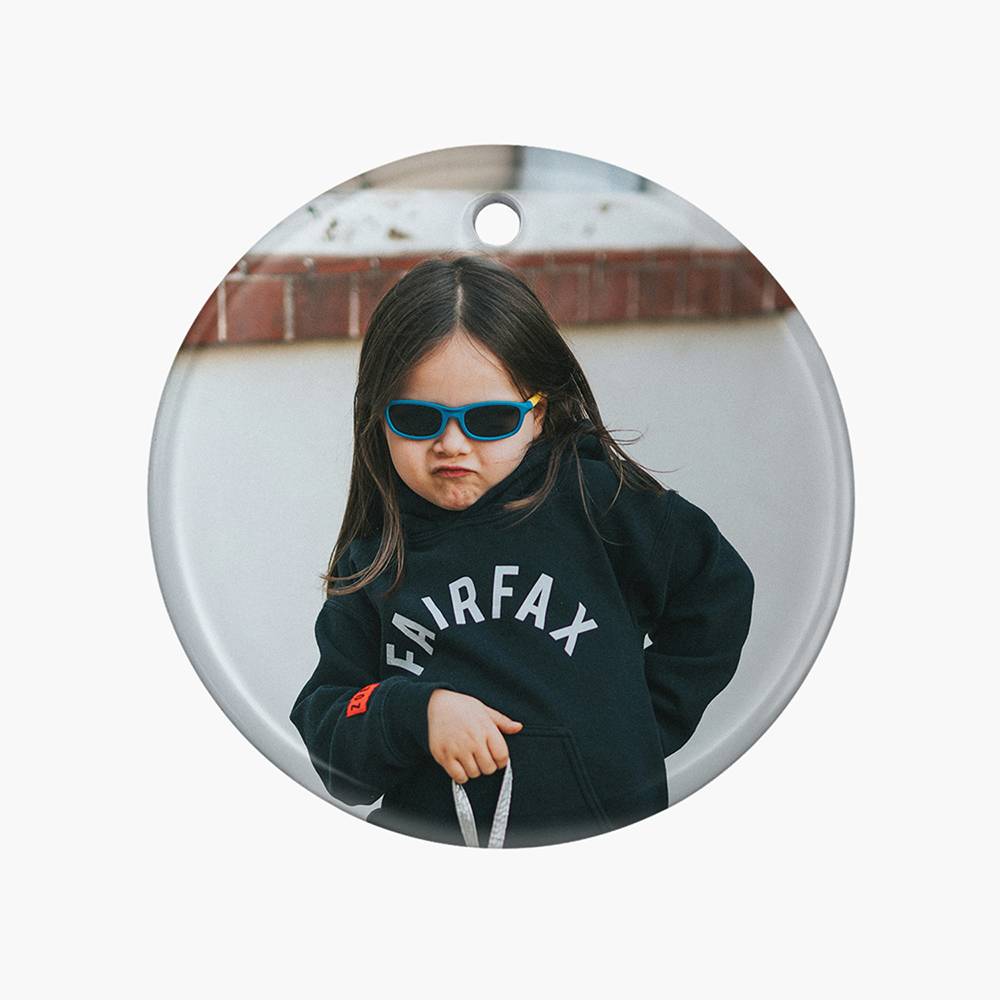 Custom Christmas Ornament with Picture-2 product photo