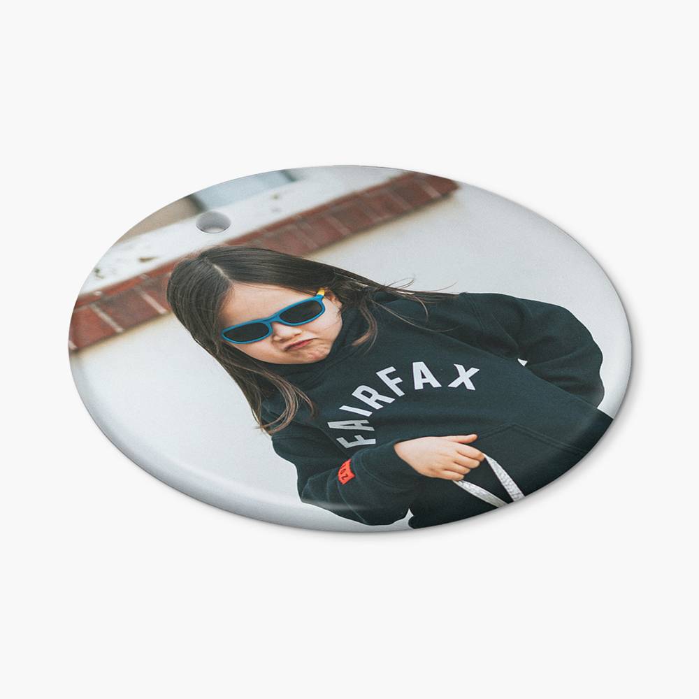 Custom Christmas Ornament with Picture-1 product photo