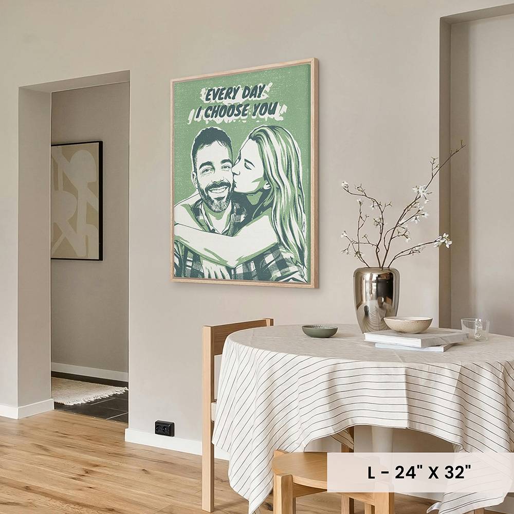 Pop Your Memories - Custom Pop Art Canvas-2 product photo