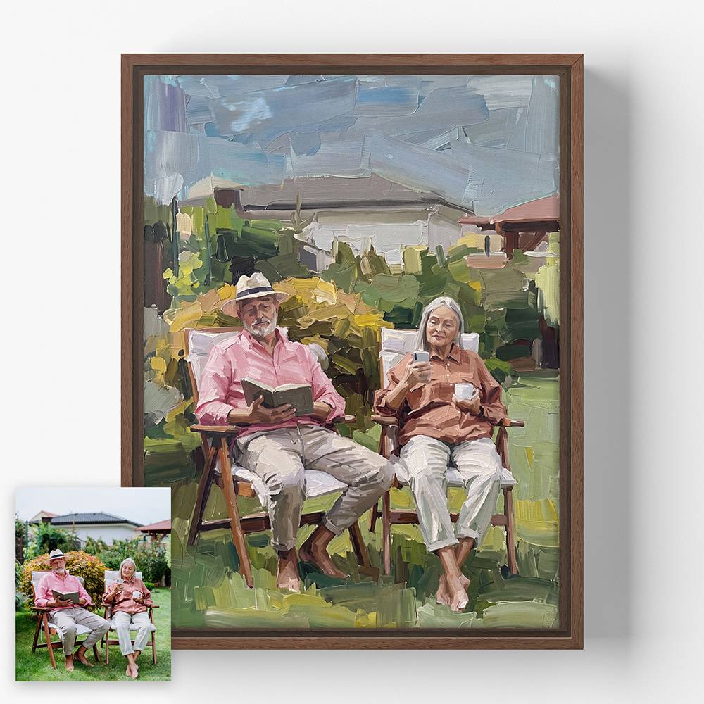 Portrait of a Legacy – Custom Oil Painting Canvas-1 Portrait of a Legacy – Custom Oil Painting Canvas-1 product photo