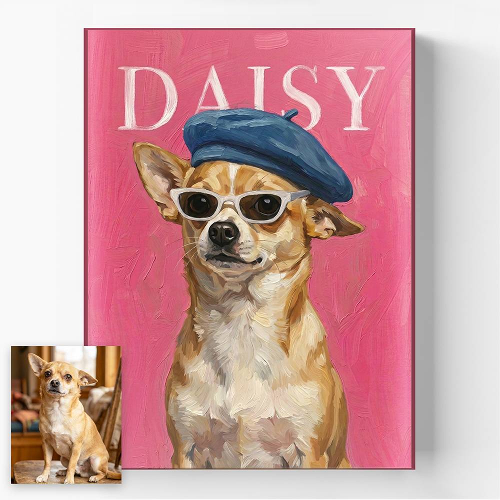 Posh Pet - Custom Pet Portrait Acrylic-5 Posh Pet - Custom Pet Portrait Acrylic-5 product photo